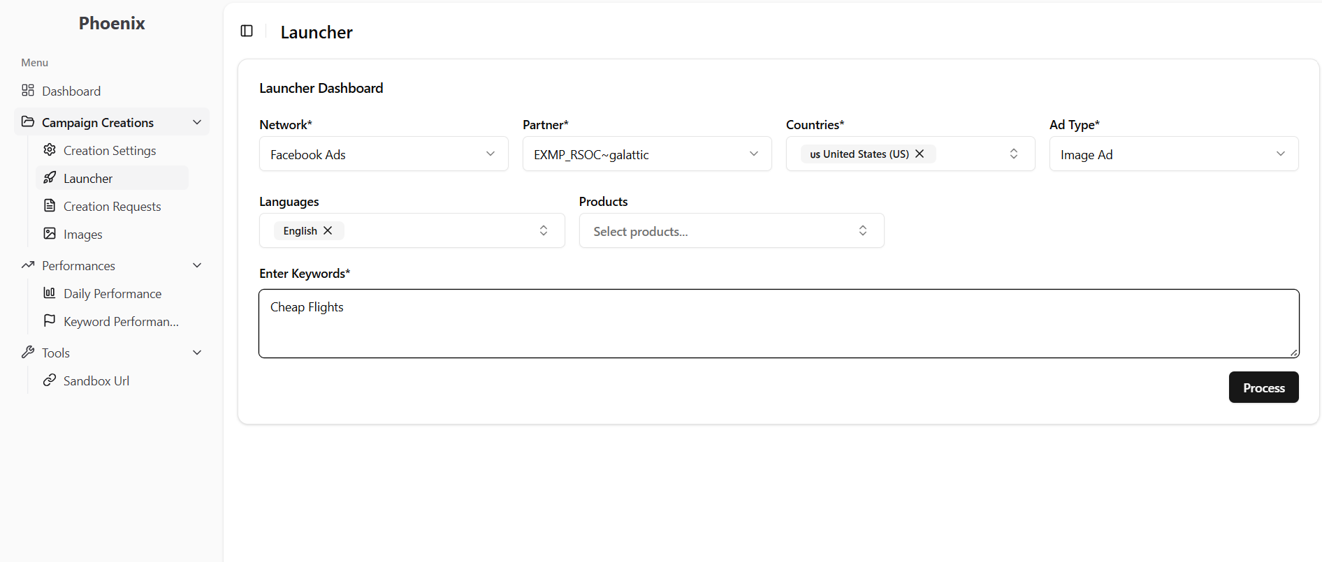 Campaign Launcher screenshot